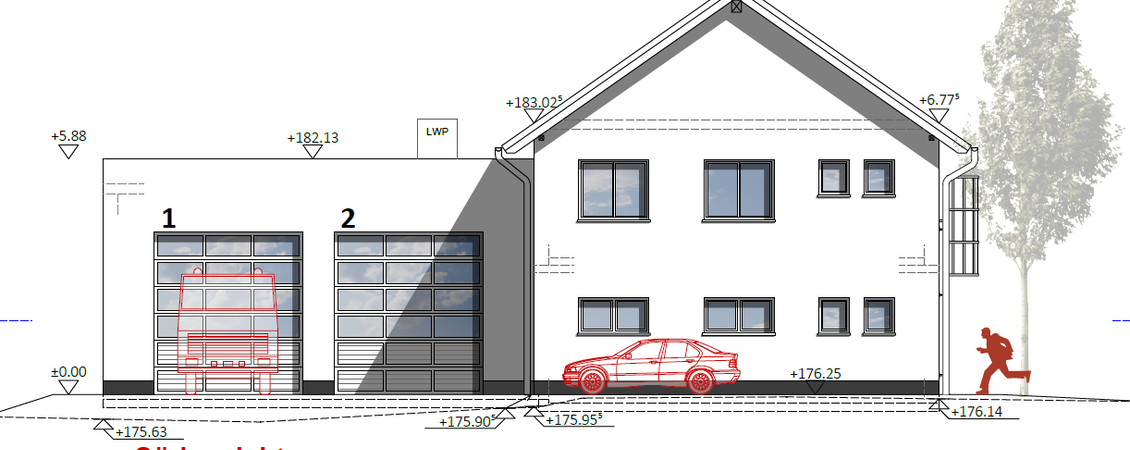 Feuerwehrhaus Kreuzberg Visualisierung