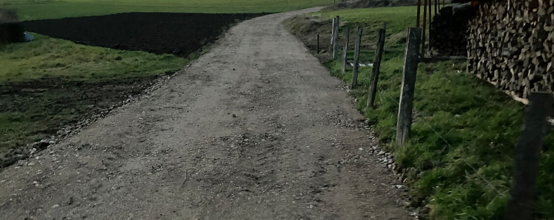 Wirtschaftsweg in der OG Berg