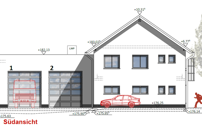 Feuerwehrhaus Kreuzberg Visualisierung