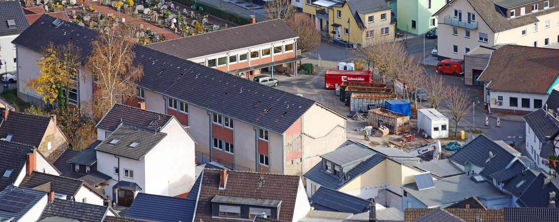 Abbruch Grundschule mit Sporthalle Dernau (November 25)