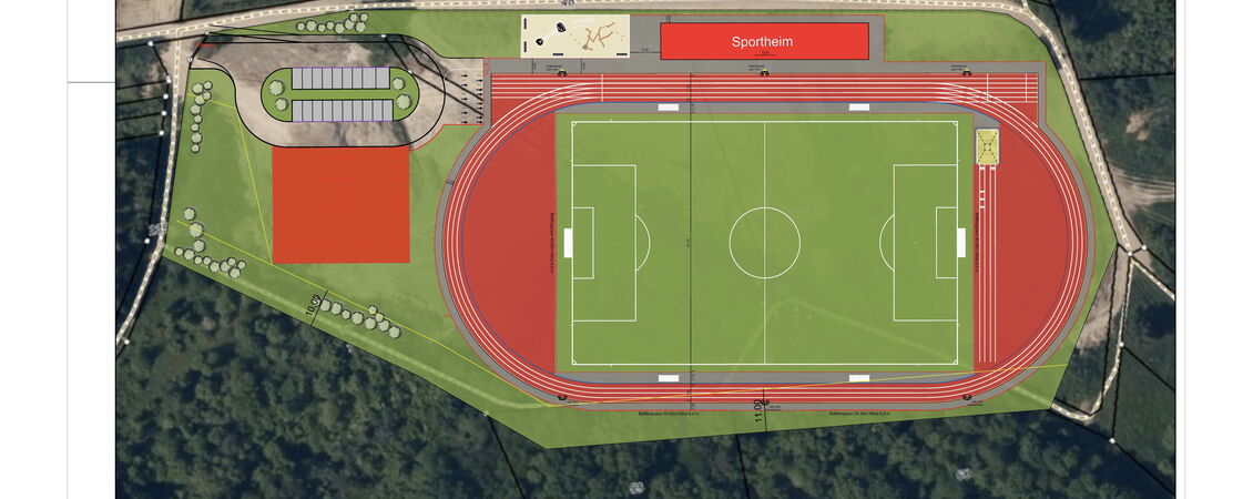 Konzept zum Neubau der Sportanlage Dernau