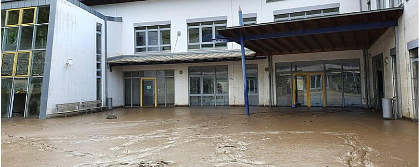 Flutschaden an der Grundschule Altenahr