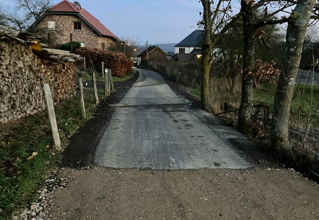 Wirtschaftsweg in der OG Berg