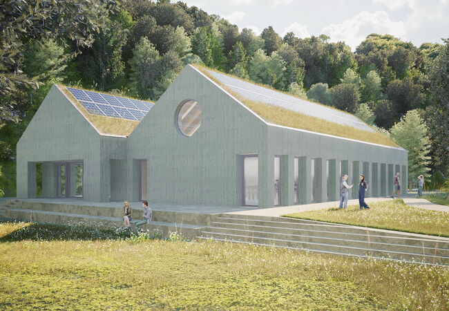 Visualisierung vom neuen Gemeindehaus in Kreuzberg
