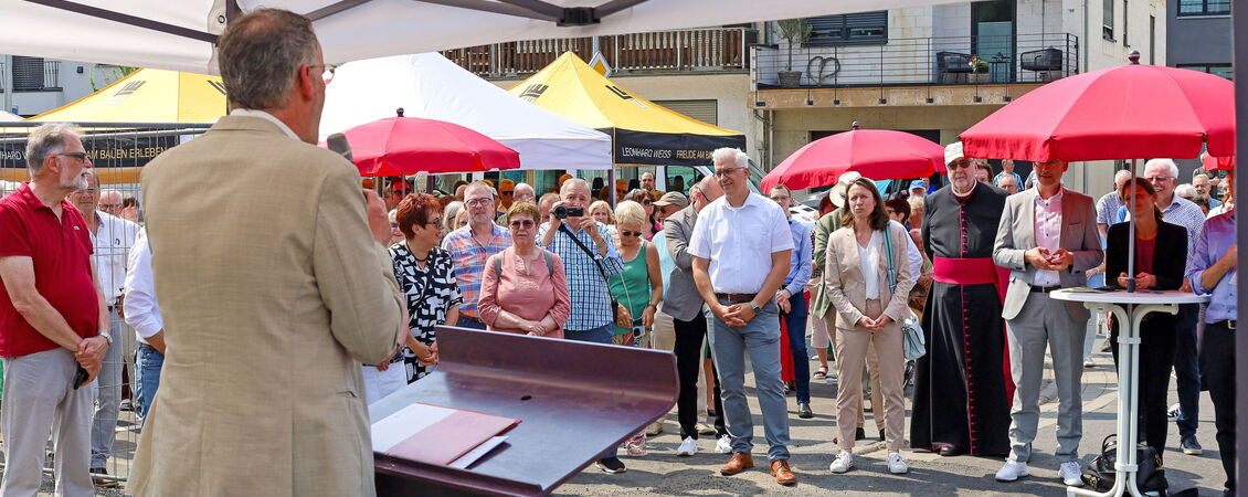 Einweihung der neuen Weinbaubrücke in Dernau